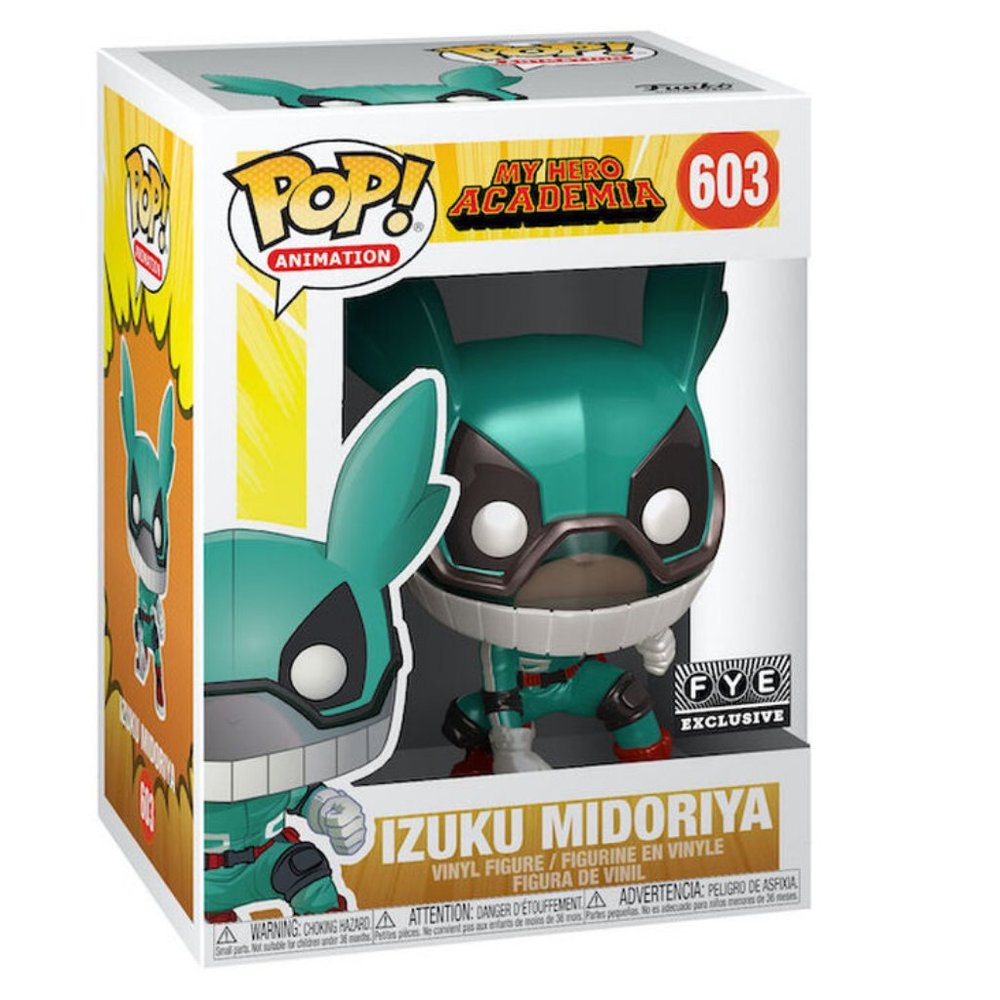 Funko Pop! Animation: My Hero Academia - Izuku Midoriya [Metallic] #306